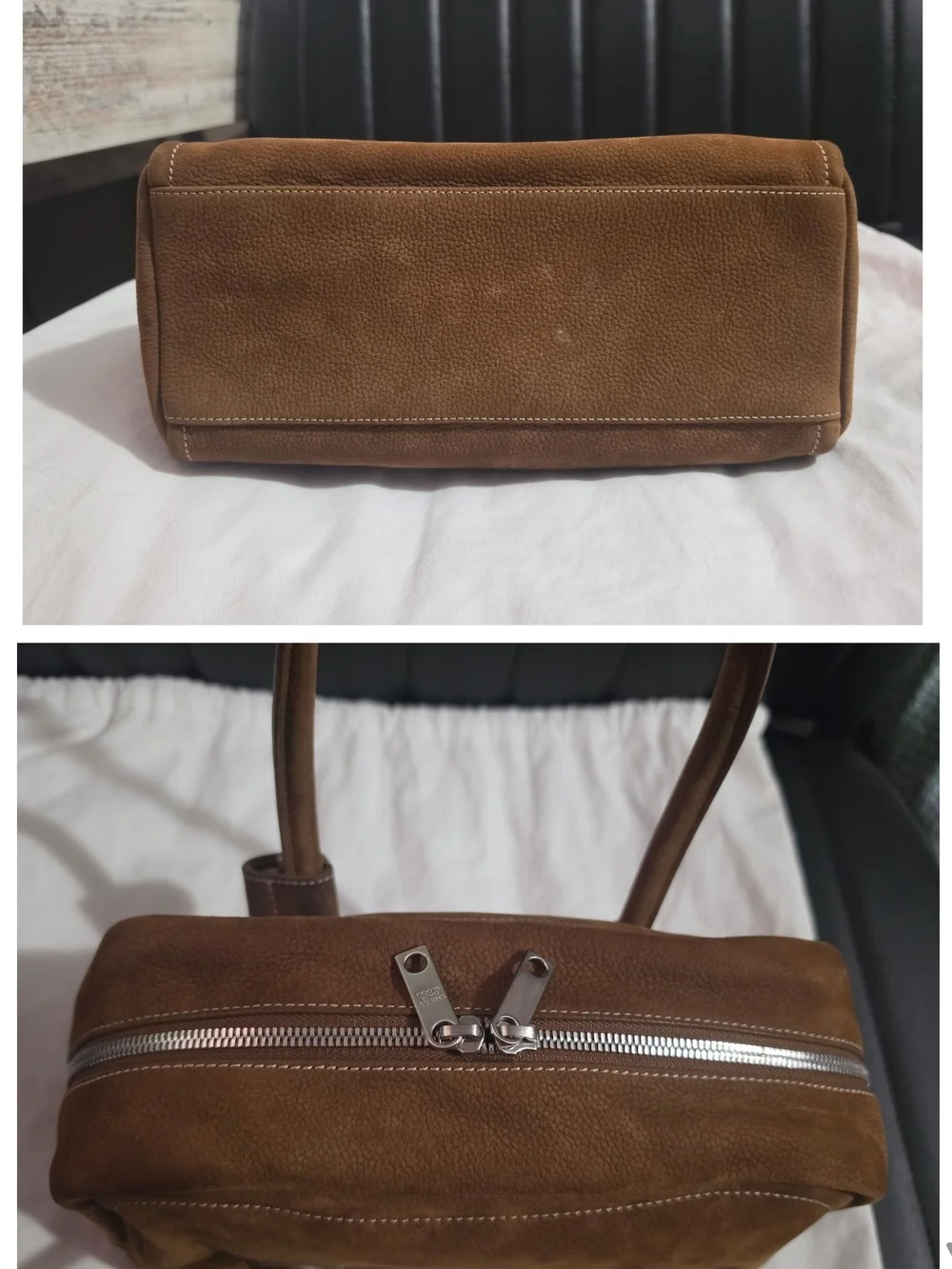 Marge Sherwood Soft Tote - Chestnut Nubuck